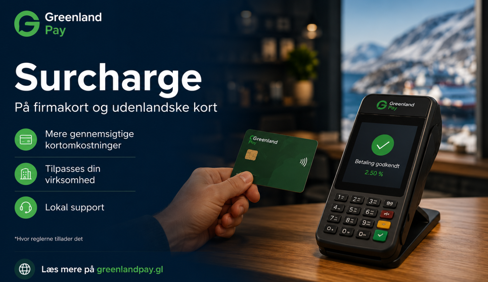 Surcharge: Gør kortomkostninger mere gennemsigtige